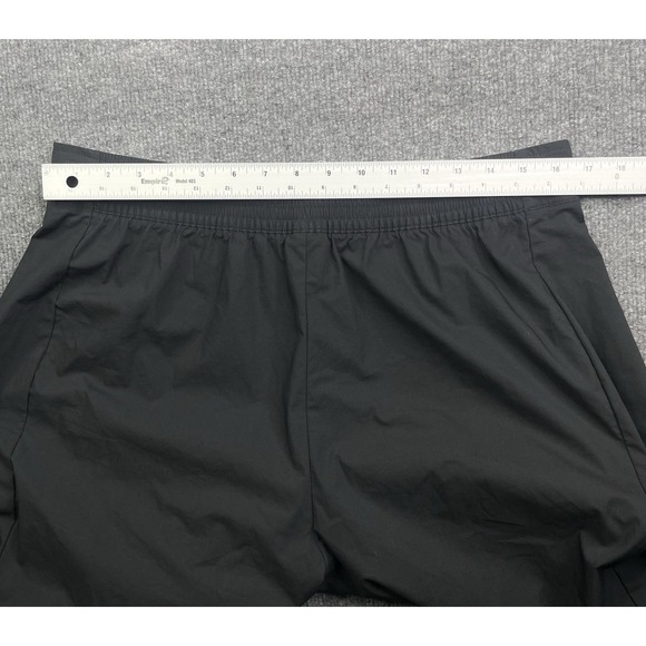 Nike Pants Women's XL Wide Leg Baggy Black‎ Zip Hook & Latch Track Sportswear - Picture 5 of 12